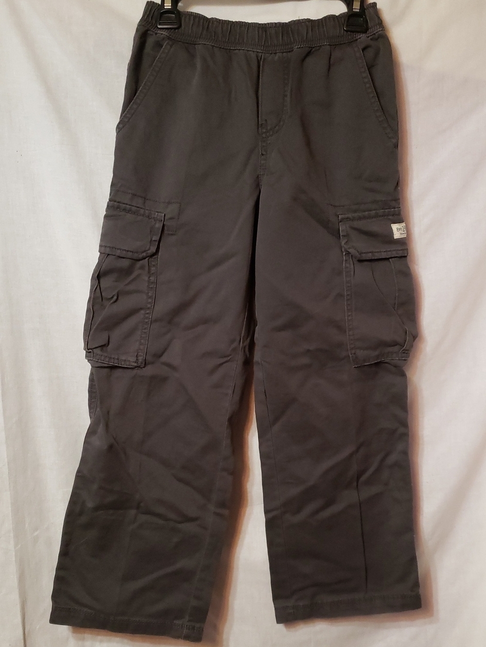 The Children's Place Boys' Cargo Pants in Charcoal Gray